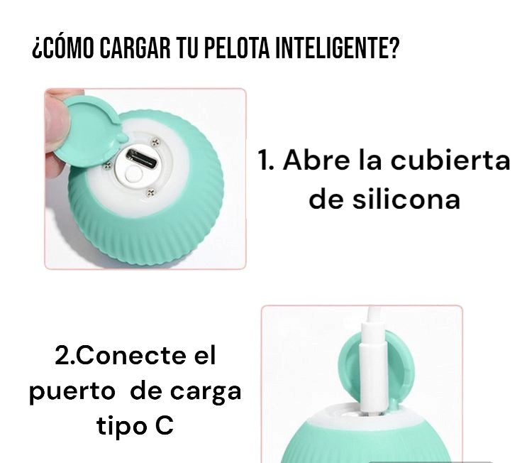 PetPlay | Pelota Inteligente para mascotas pequeñas y gatos